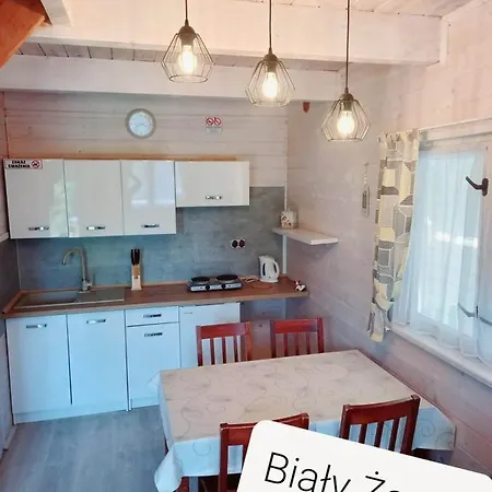 Деревянный коттедж Bialy Zagiel Centrum Ustronia Morskiego