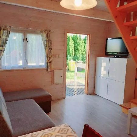 Деревянный коттедж Bialy Zagiel Centrum Ustronia Morskiego *